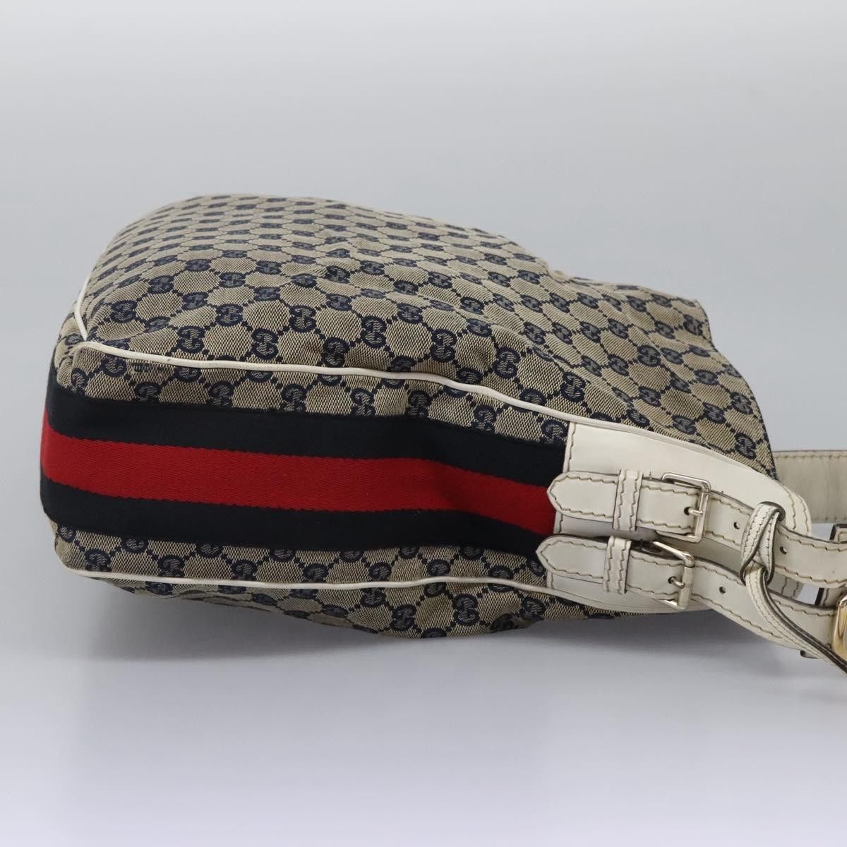 Gucci Gucci Heritage Web Hobo GG Canvas Size ONE SIZE - 4 Thumbnail