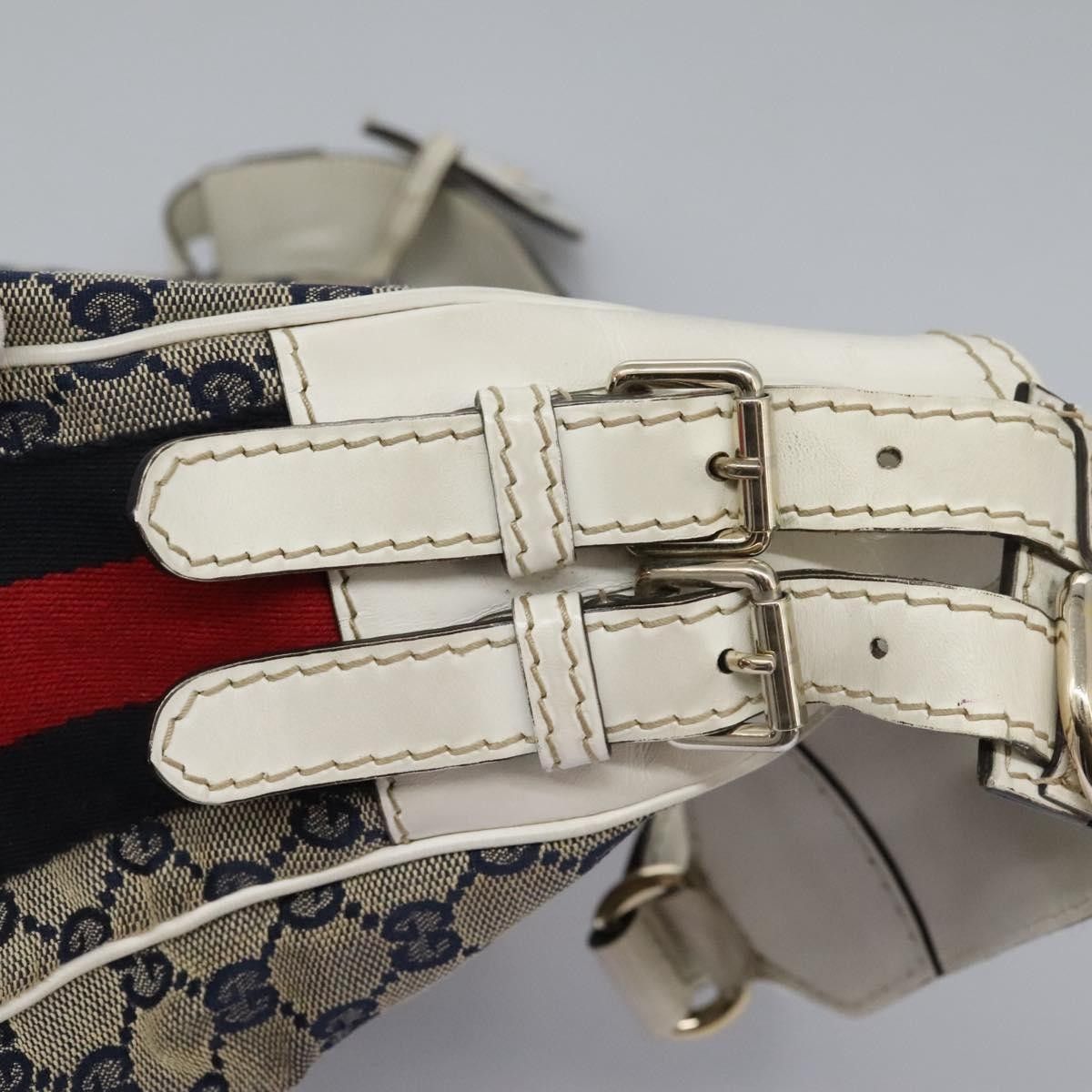 Gucci Gucci Heritage Web Hobo GG Canvas Size ONE SIZE - 15 Thumbnail