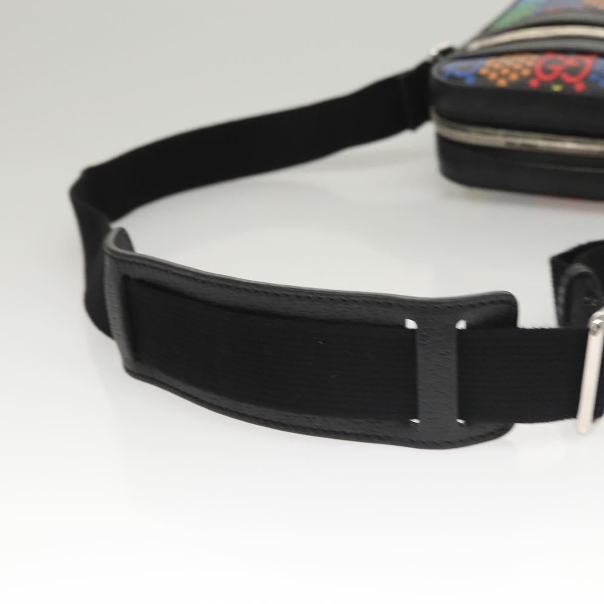 Gucci Gucci Front Zip Messenger Bag Psychedelic Print GG Coated Canvas Size ONE SIZE - 8 Thumbnail