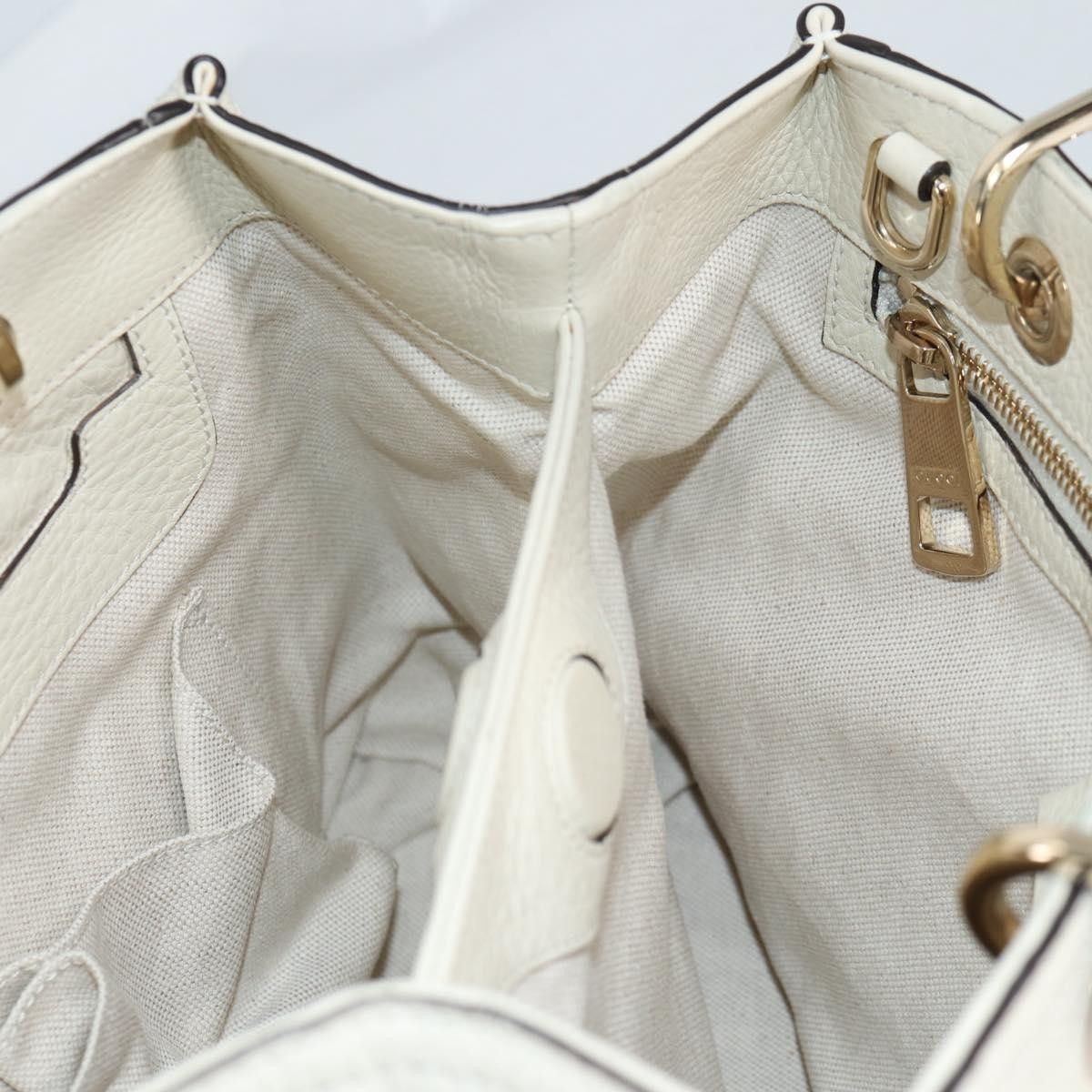 Gucci Gucci Bamboo shopper bag Leather Size ONE SIZE - 21 Thumbnail