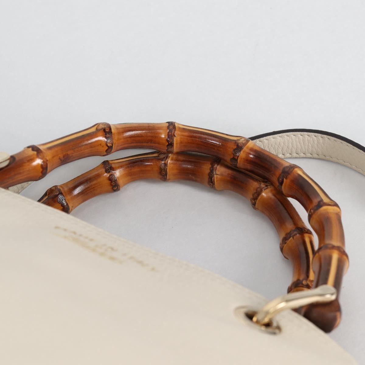 Gucci Gucci Bamboo shopper bag Leather Size ONE SIZE - 15 Thumbnail