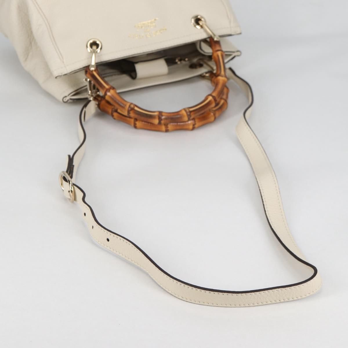 Gucci Gucci Bamboo shopper bag Leather Size ONE SIZE - 16 Thumbnail