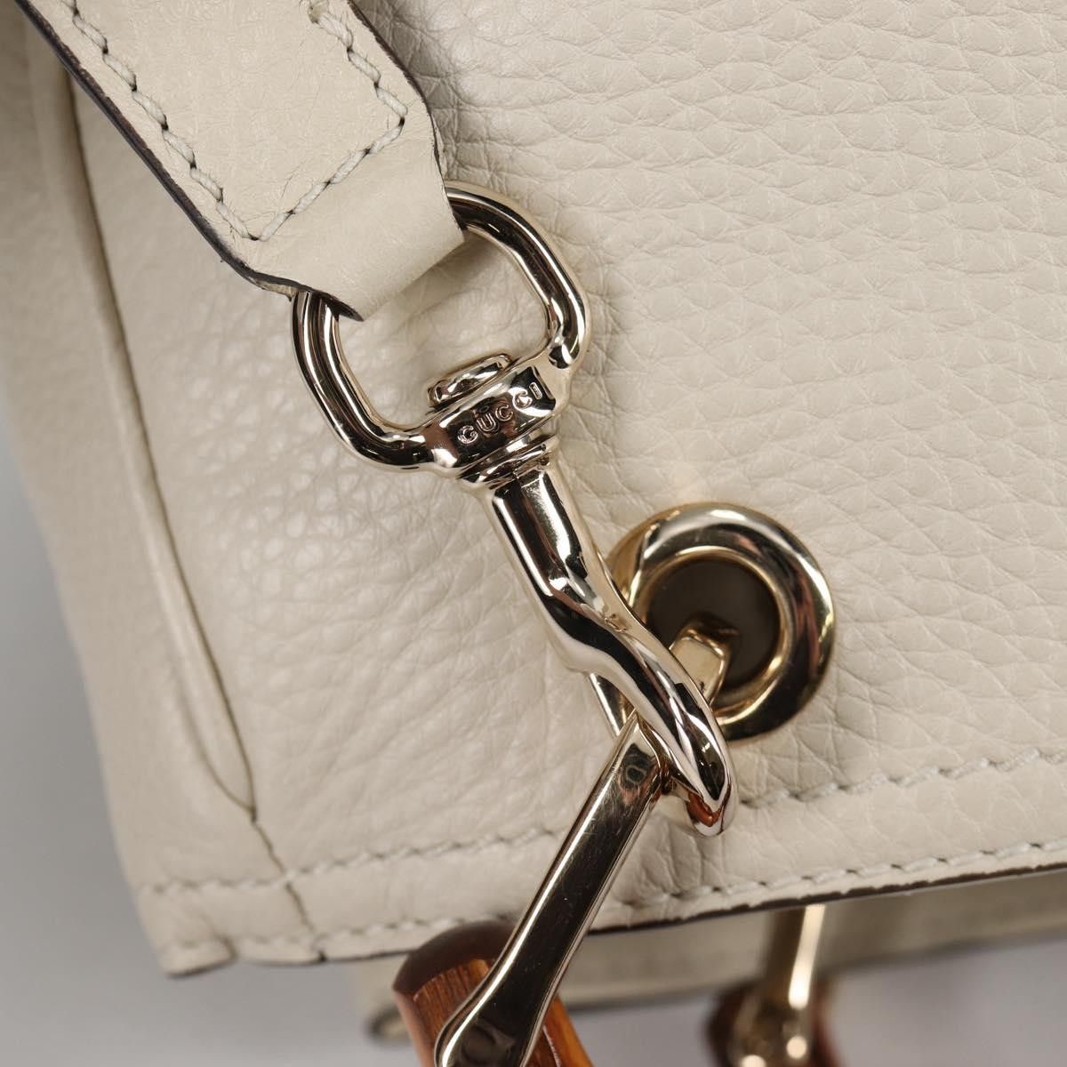 Gucci Gucci Bamboo shopper bag Leather Size ONE SIZE - 12 Thumbnail