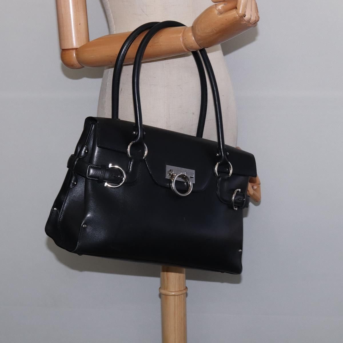 Salvatore Ferragamo Salvatore Ferragamo Virna Satchel Leather Size ONE SIZE - 13 Thumbnail