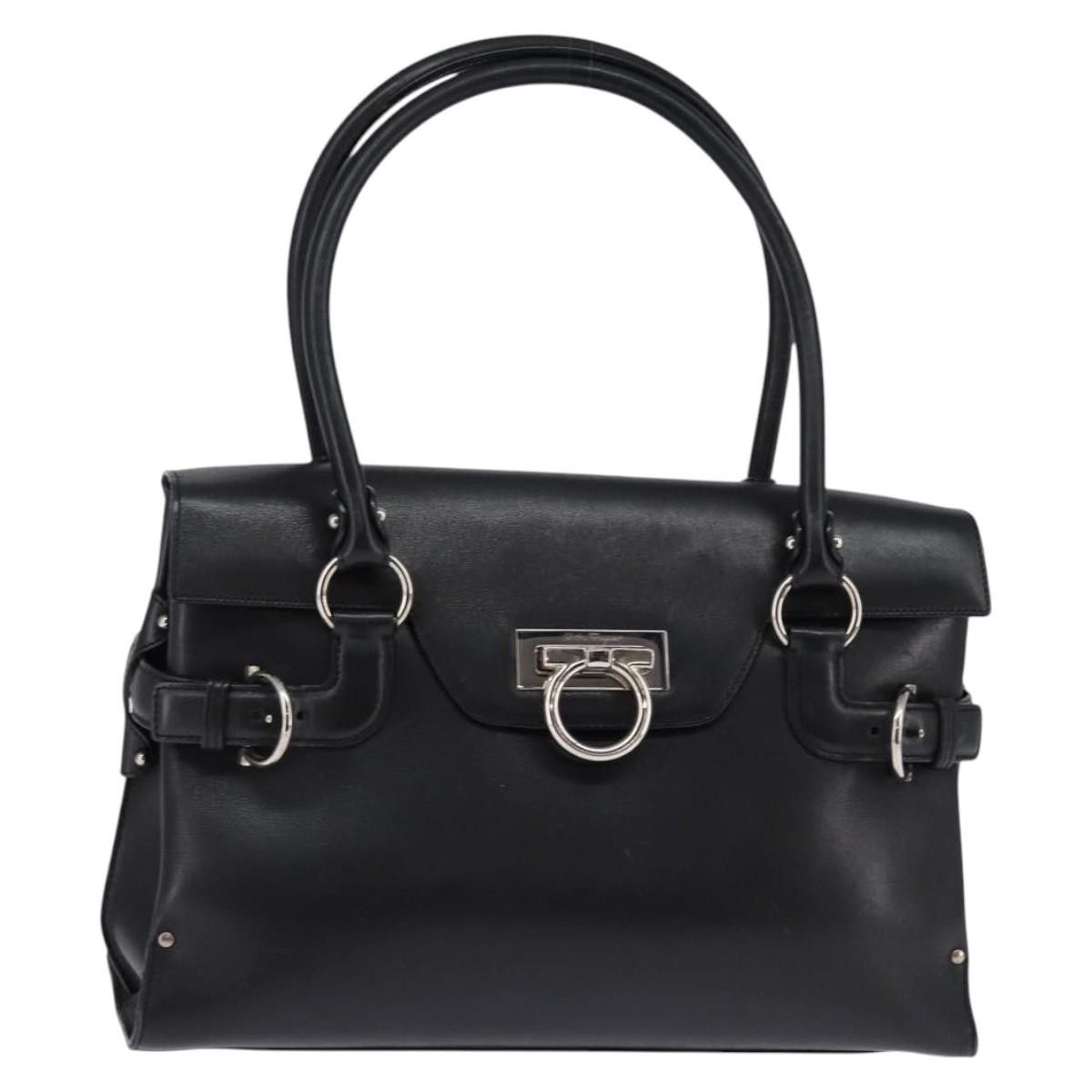 Salvatore Ferragamo Salvatore Ferragamo Virna Satchel Leather Size ONE SIZE - 14 Thumbnail