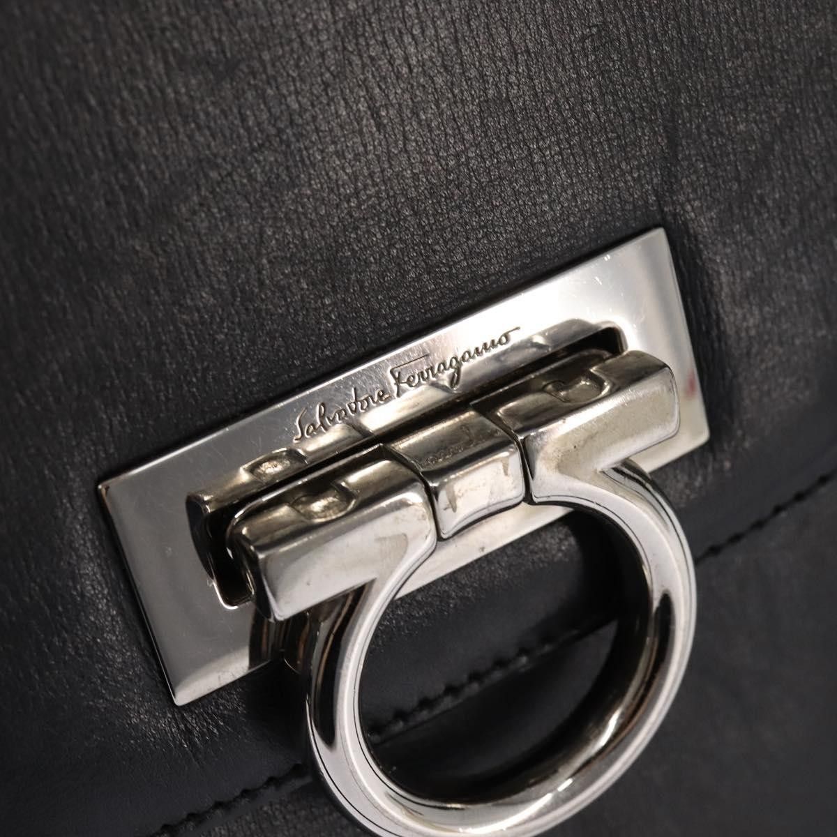 Salvatore Ferragamo Salvatore Ferragamo Virna Satchel Leather Size ONE SIZE - 12 Thumbnail