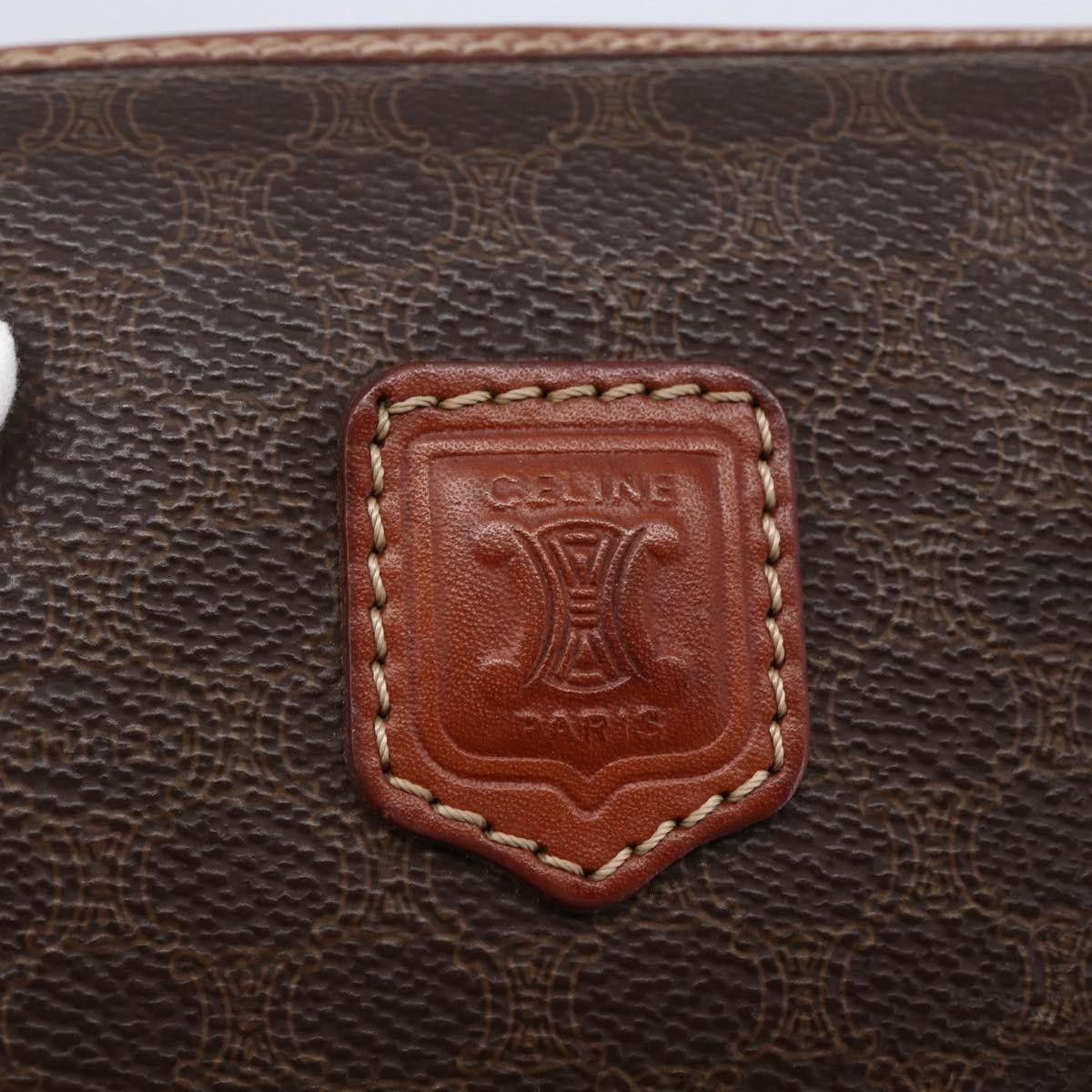 Celine Celine Macadam Pochette Canvas and Leather Size ONE SIZE - 14 Thumbnail