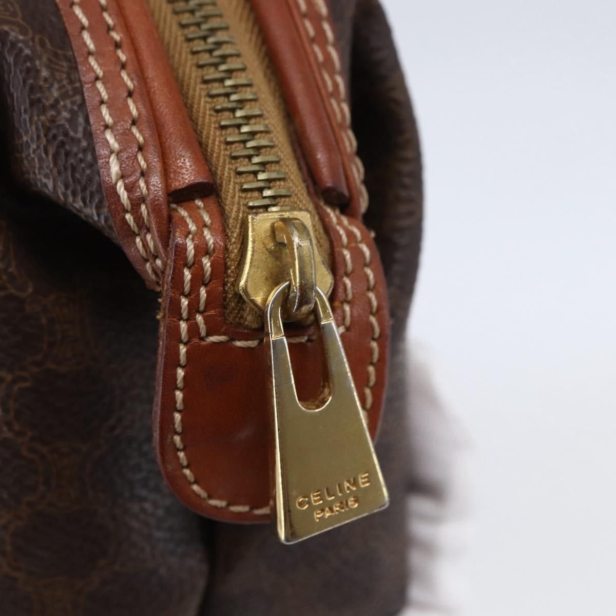 Celine Celine Macadam Pochette Canvas and Leather Size ONE SIZE - 13 Thumbnail