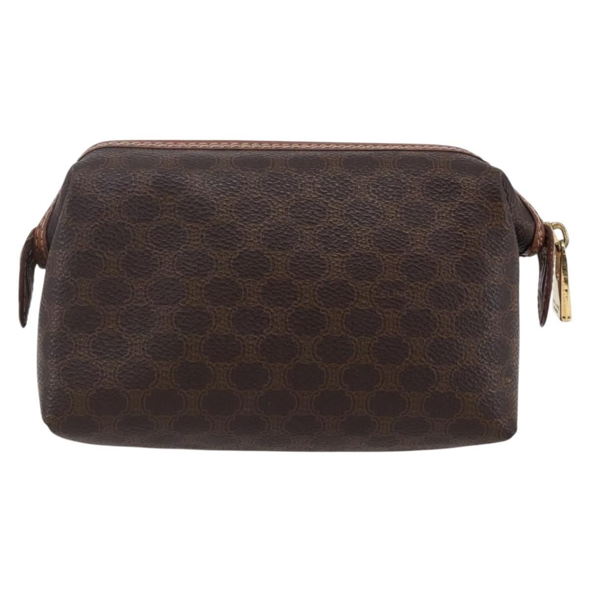 Celine Celine Macadam Pochette Canvas and Leather Size ONE SIZE - 2 Thumbnail