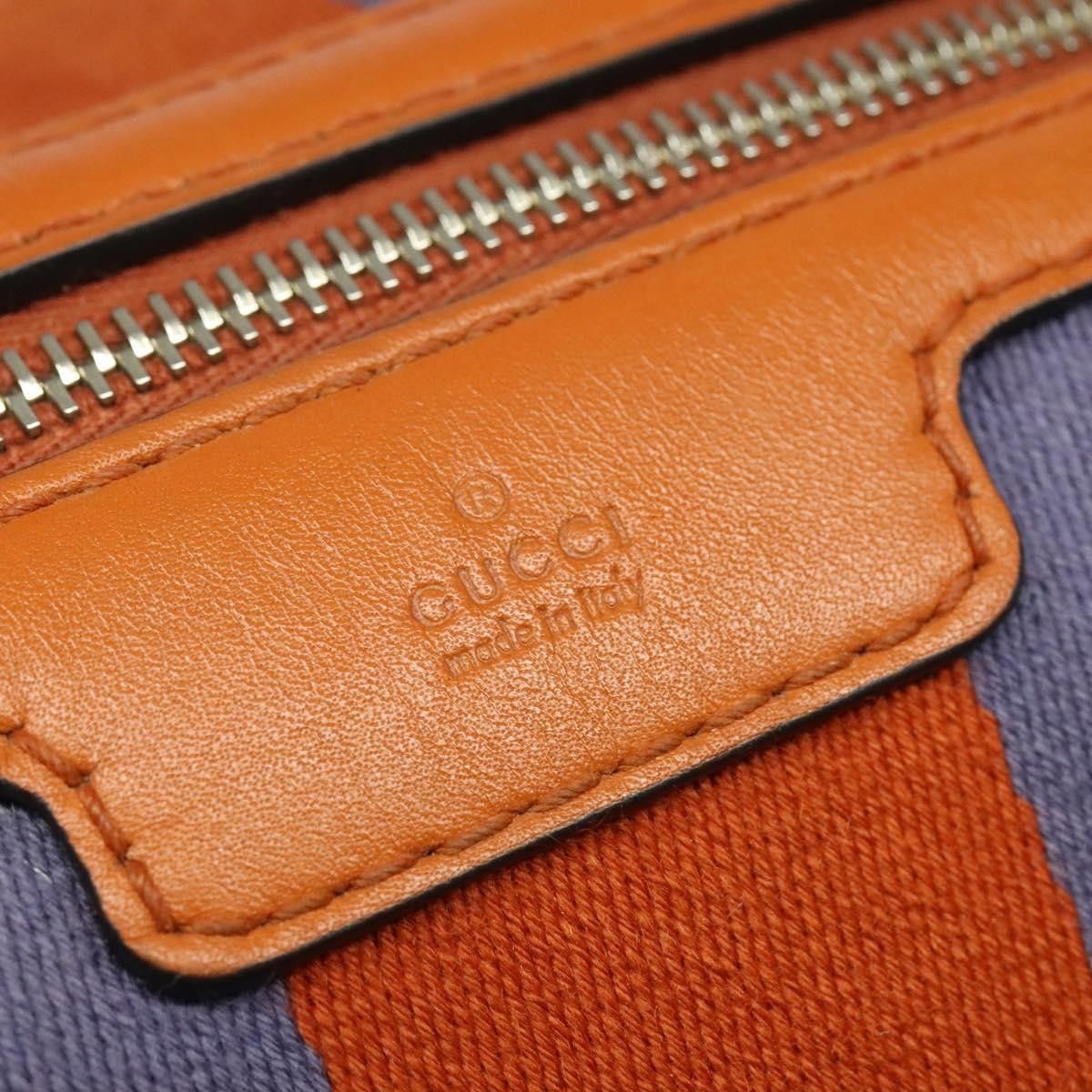 Gucci Gucci Vintage Web Boston Bag Canvas Size ONE SIZE - 19 Thumbnail