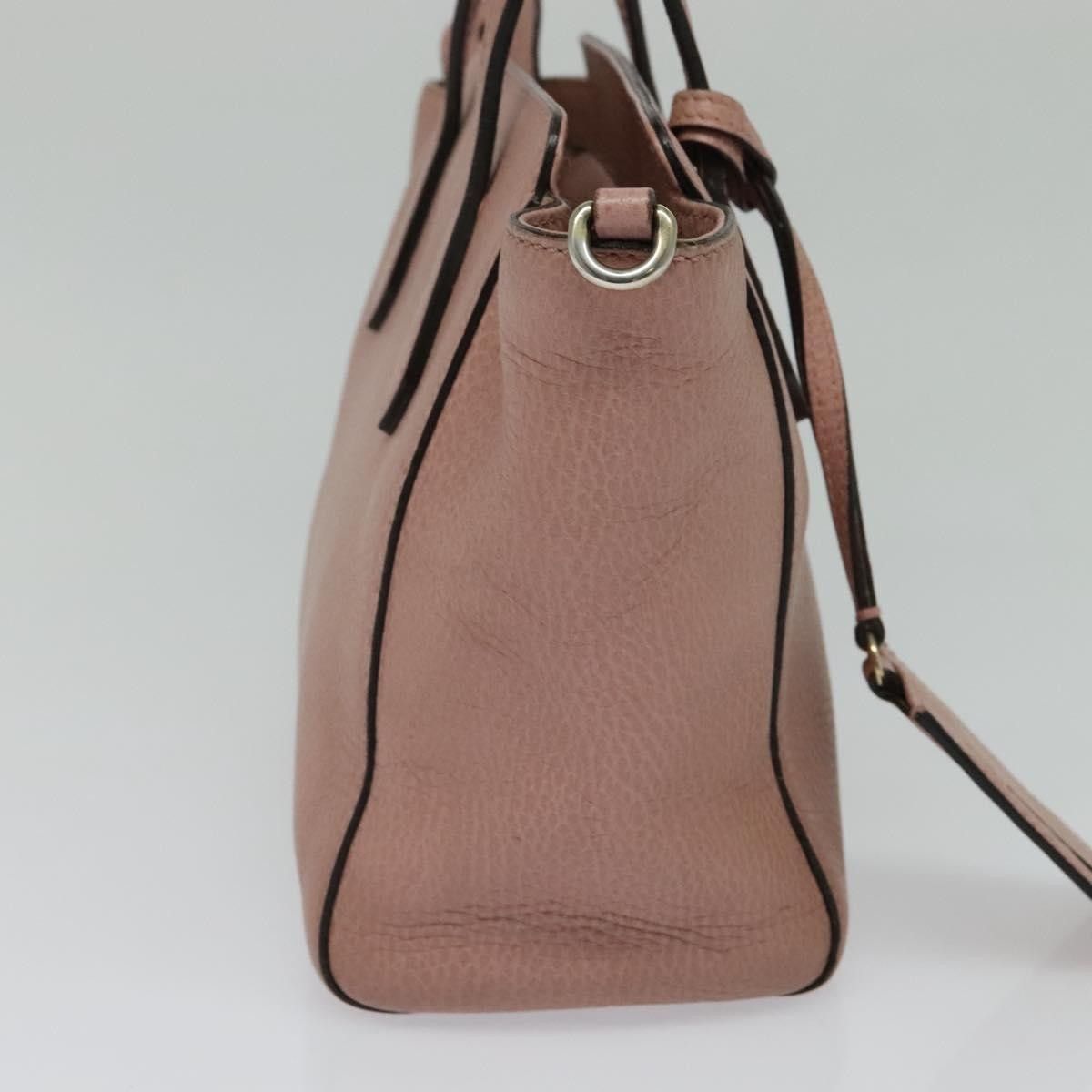 Gucci Gucci Swing Crossbody Bag Pebbled Leather Size ONE SIZE - 3 Thumbnail