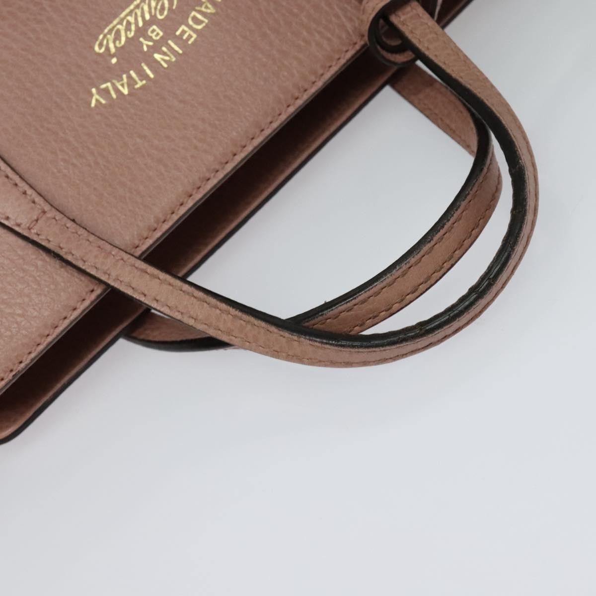 Gucci Gucci Swing Crossbody Bag Pebbled Leather Size ONE SIZE - 7 Thumbnail