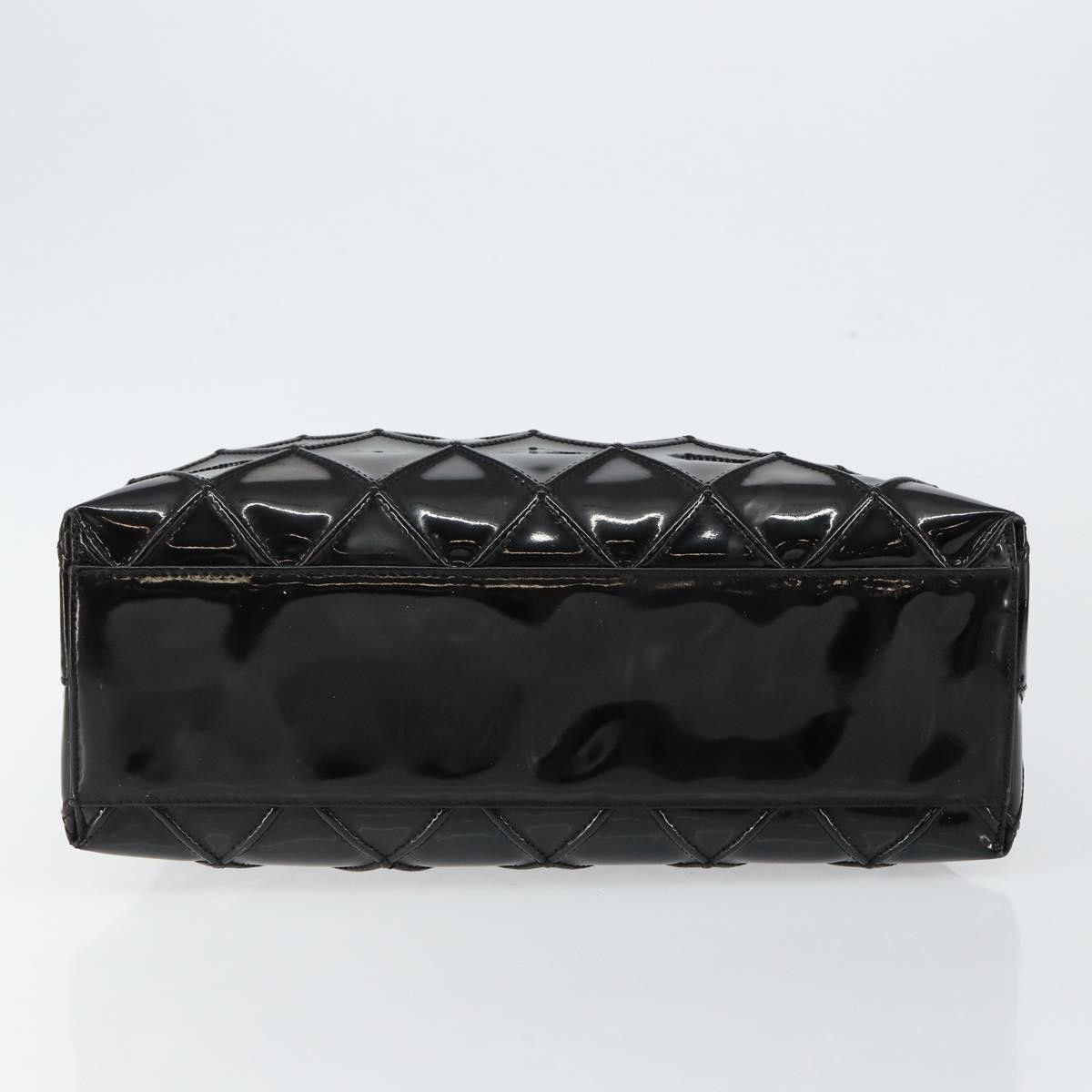 Chanel Chanel Vintage CC Lock Flap Shoulder Bag Quilted Patent Size ONE SIZE - 15 Thumbnail