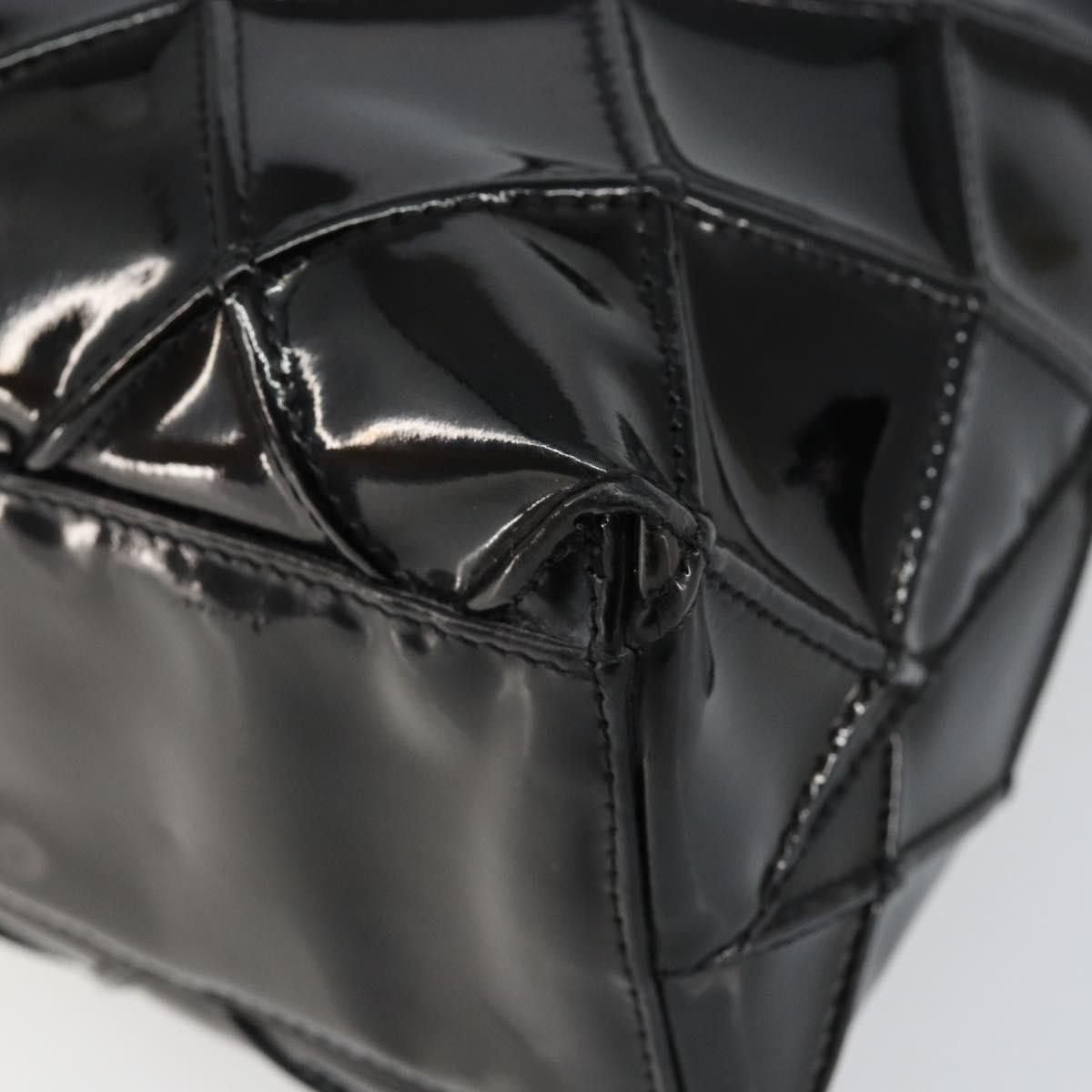 Chanel Chanel Vintage CC Lock Flap Shoulder Bag Quilted Patent Size ONE SIZE - 10 Thumbnail