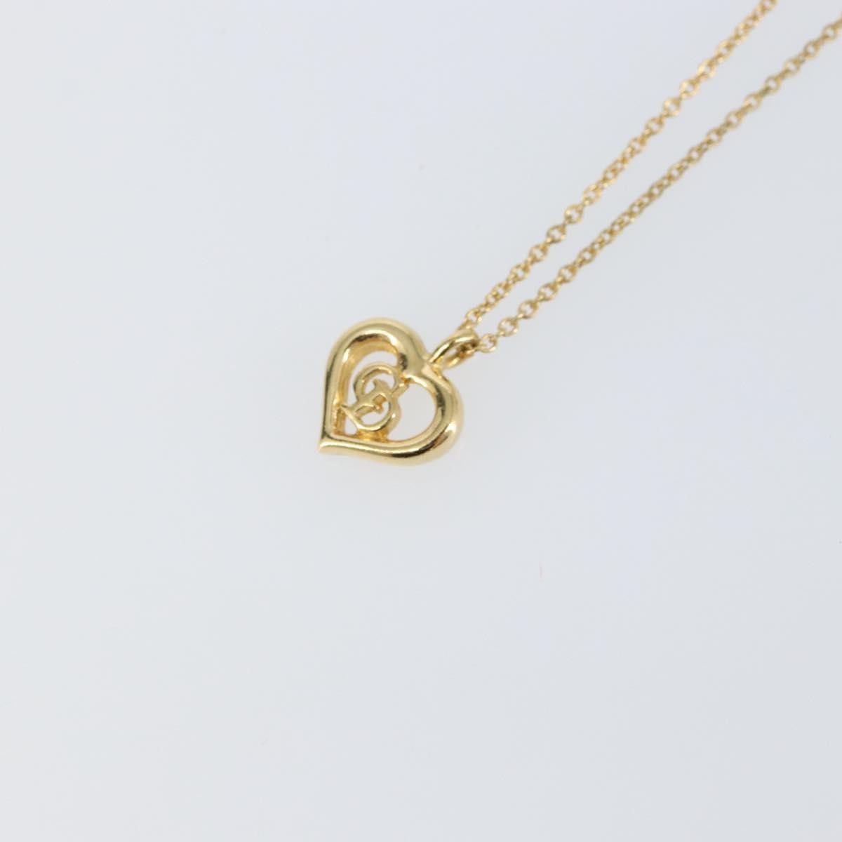 Dior Christian Dior CD Heart Necklace Metal Size ONE SIZE - 3 Thumbnail