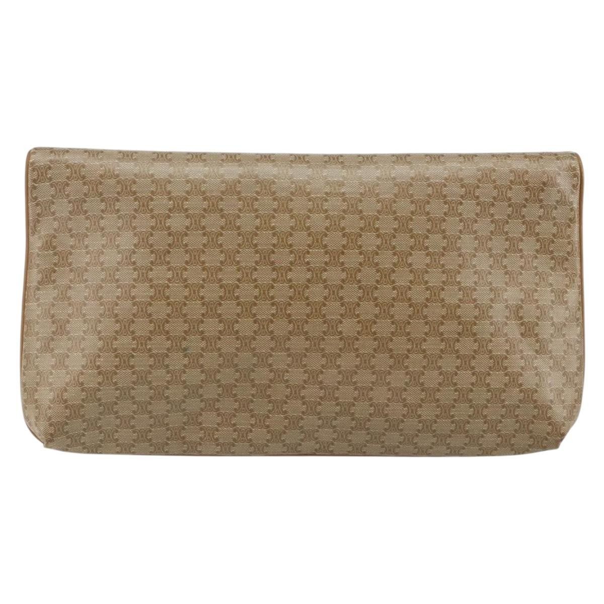 Celine Celine Macadam Pochette Canvas and Leather Size ONE SIZE - 2 Thumbnail