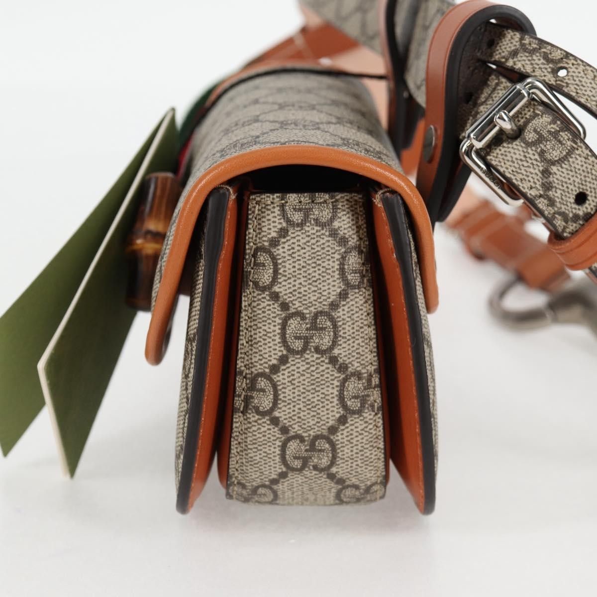 Gucci Gucci Bamboo 1947 Belt Bag GG Coated Canvas Size ONE SIZE - 4 Thumbnail