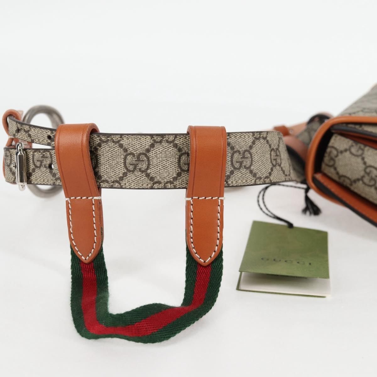 Gucci Gucci Bamboo 1947 Belt Bag GG Coated Canvas Size ONE SIZE - 14 Thumbnail