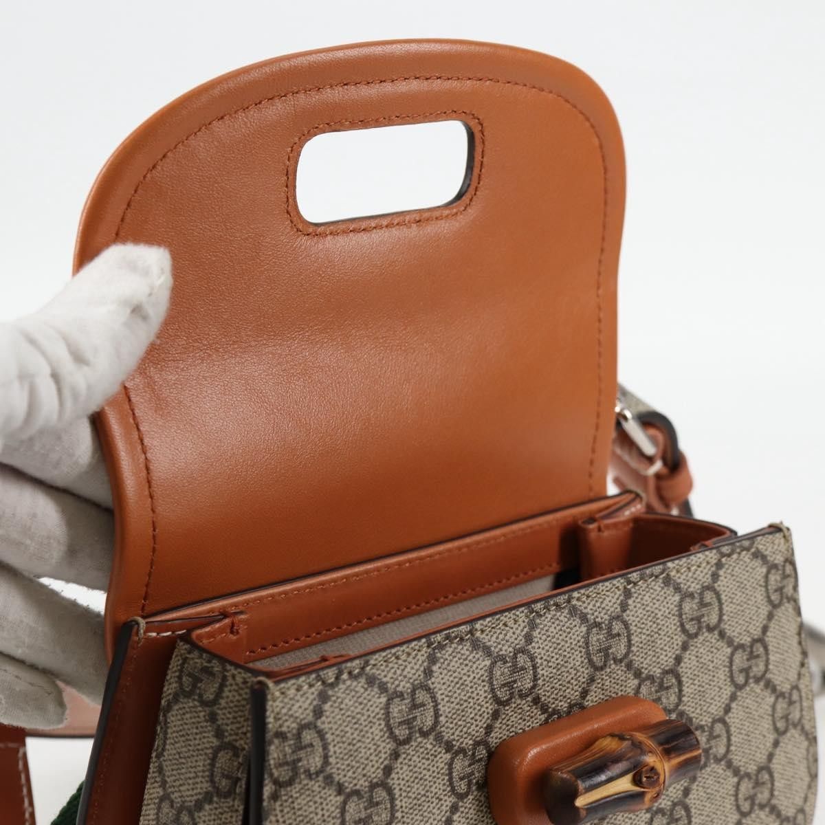 Gucci Gucci Bamboo 1947 Belt Bag GG Coated Canvas Size ONE SIZE - 16 Thumbnail