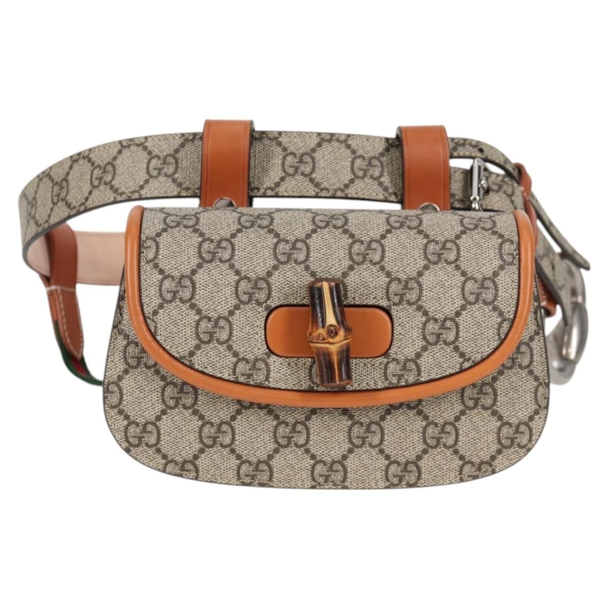 Gucci Gucci Bamboo 1947 Belt Bag GG Coated Canvas Size ONE SIZE - 20 Thumbnail