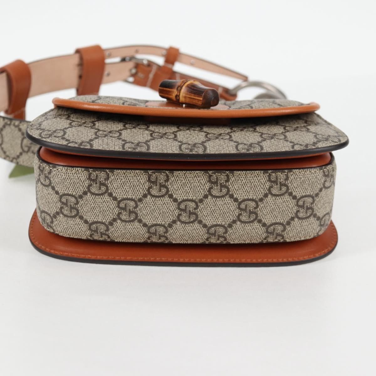 Gucci Gucci Bamboo 1947 Belt Bag GG Coated Canvas Size ONE SIZE - 17 Thumbnail
