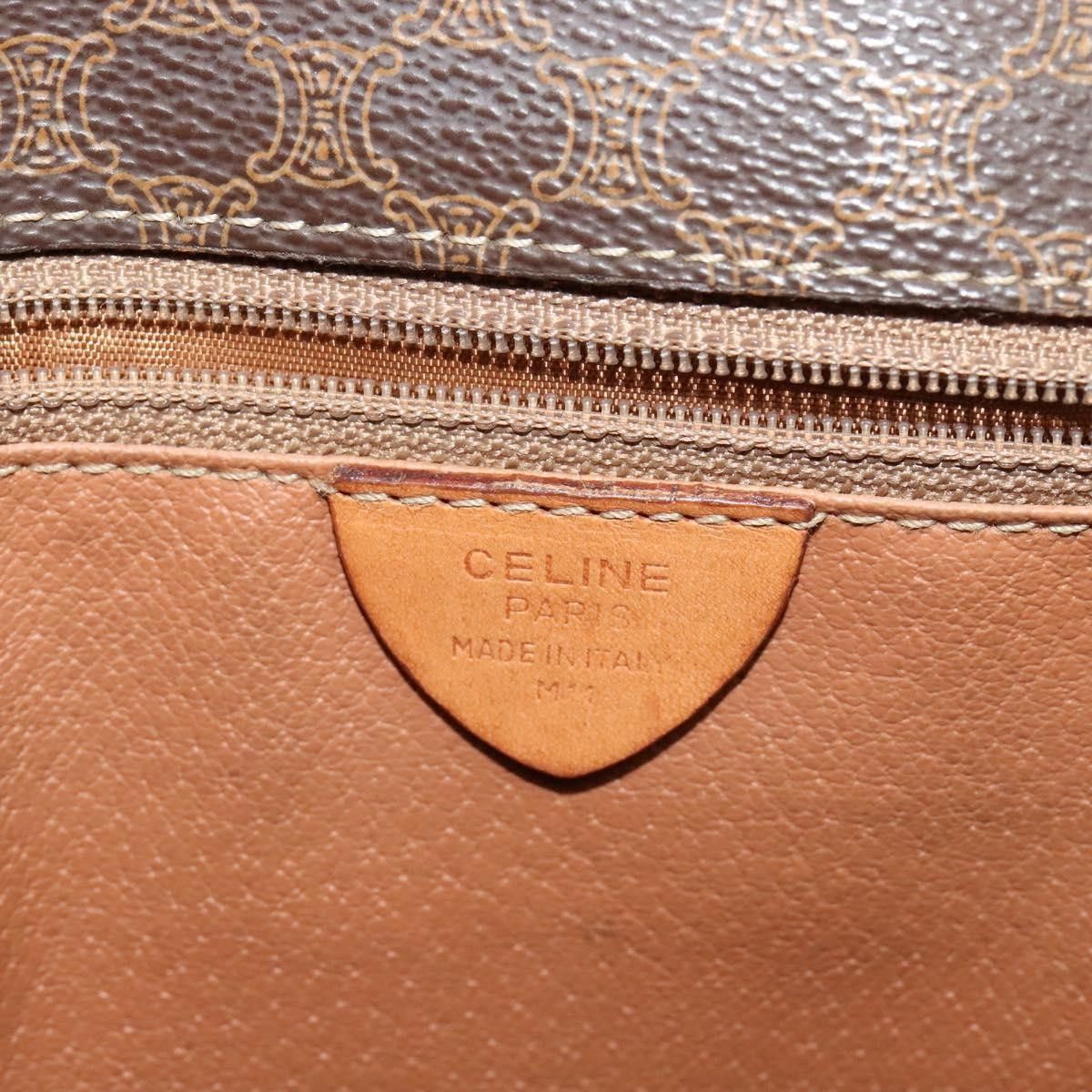 Celine Celine Vintage Macadam Shoulder Bag Canvas and Leather Size ONE SIZE - 6 Thumbnail