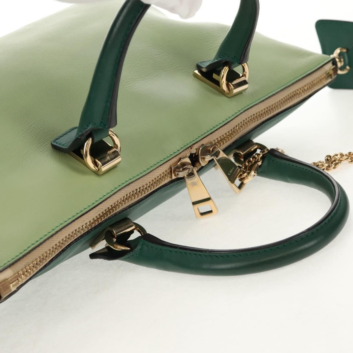 Chloe Chloe Bicolor Baylee Satchel Leather Size ONE SIZE - 16 Thumbnail