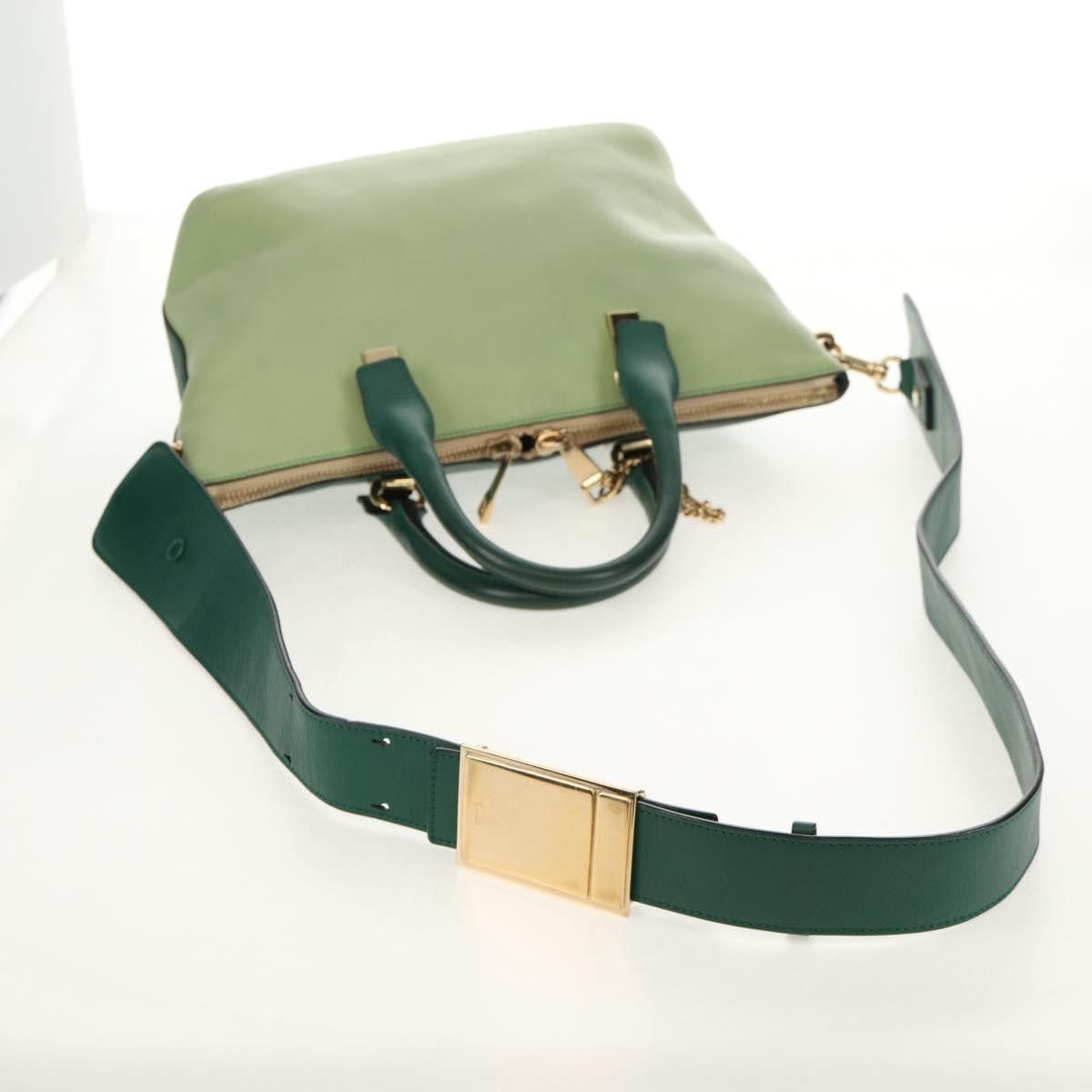 Chloe Chloe Bicolor Baylee Satchel Leather Size ONE SIZE - 7 Thumbnail