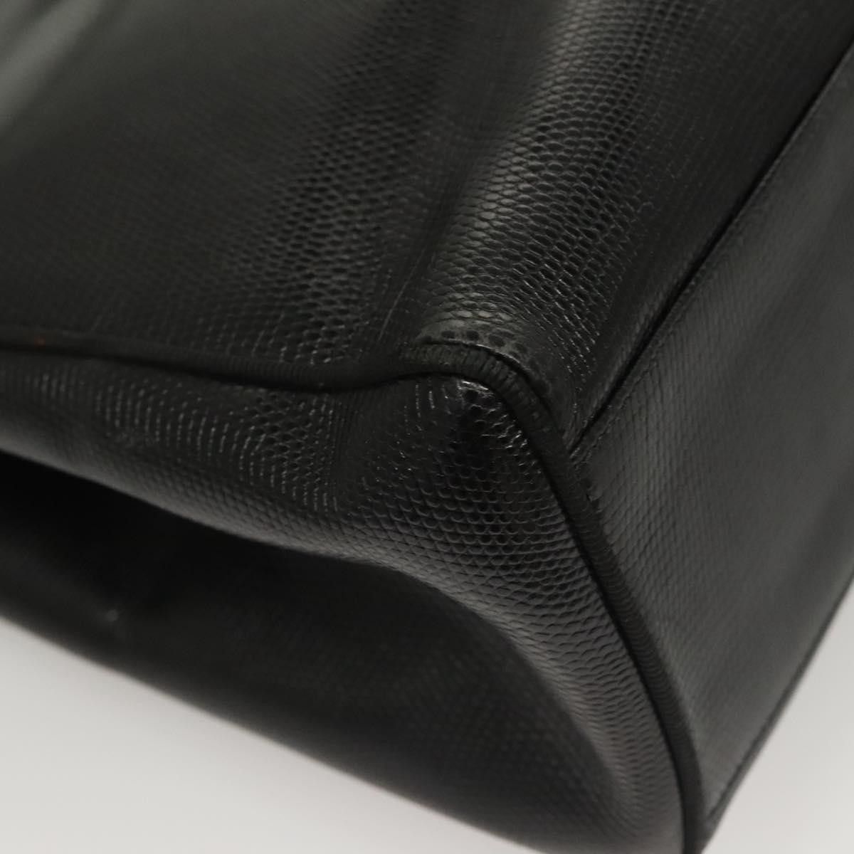 Salvatore Ferragamo Salvatore Ferragamo Vintage Vara Bow Tote Lizard Embossed Leather Size ONE SIZE - 11 Thumbnail