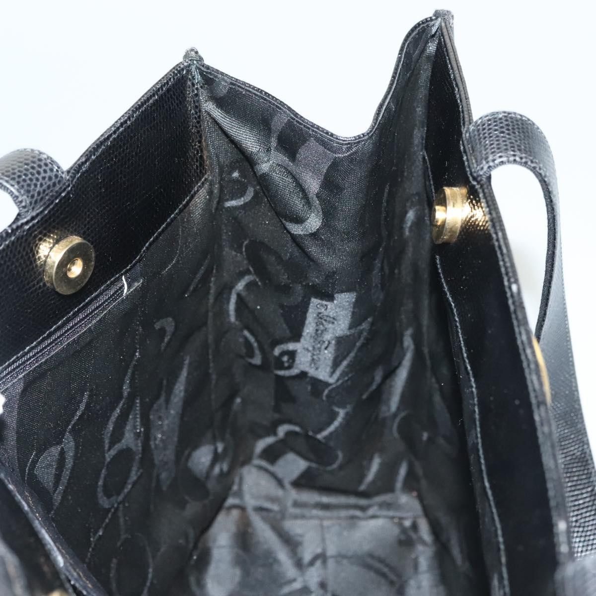 Salvatore Ferragamo Salvatore Ferragamo Vintage Vara Bow Tote Lizard Embossed Leather Size ONE SIZE - 17 Thumbnail
