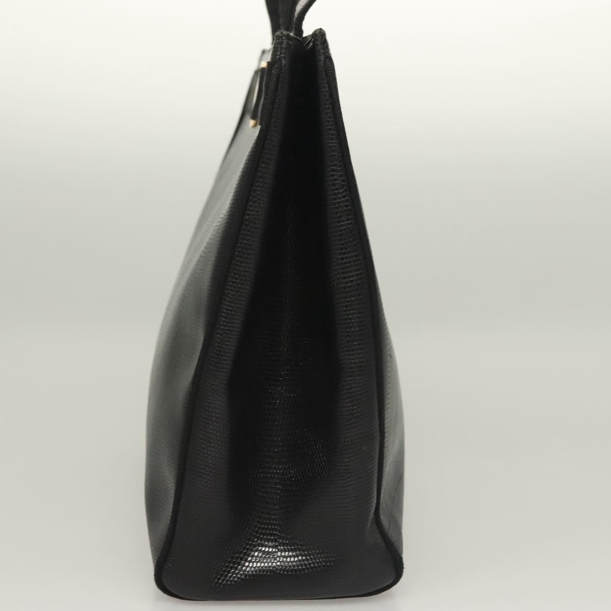 Salvatore Ferragamo Salvatore Ferragamo Vintage Vara Bow Tote Lizard Embossed Leather Size ONE SIZE - 3 Thumbnail
