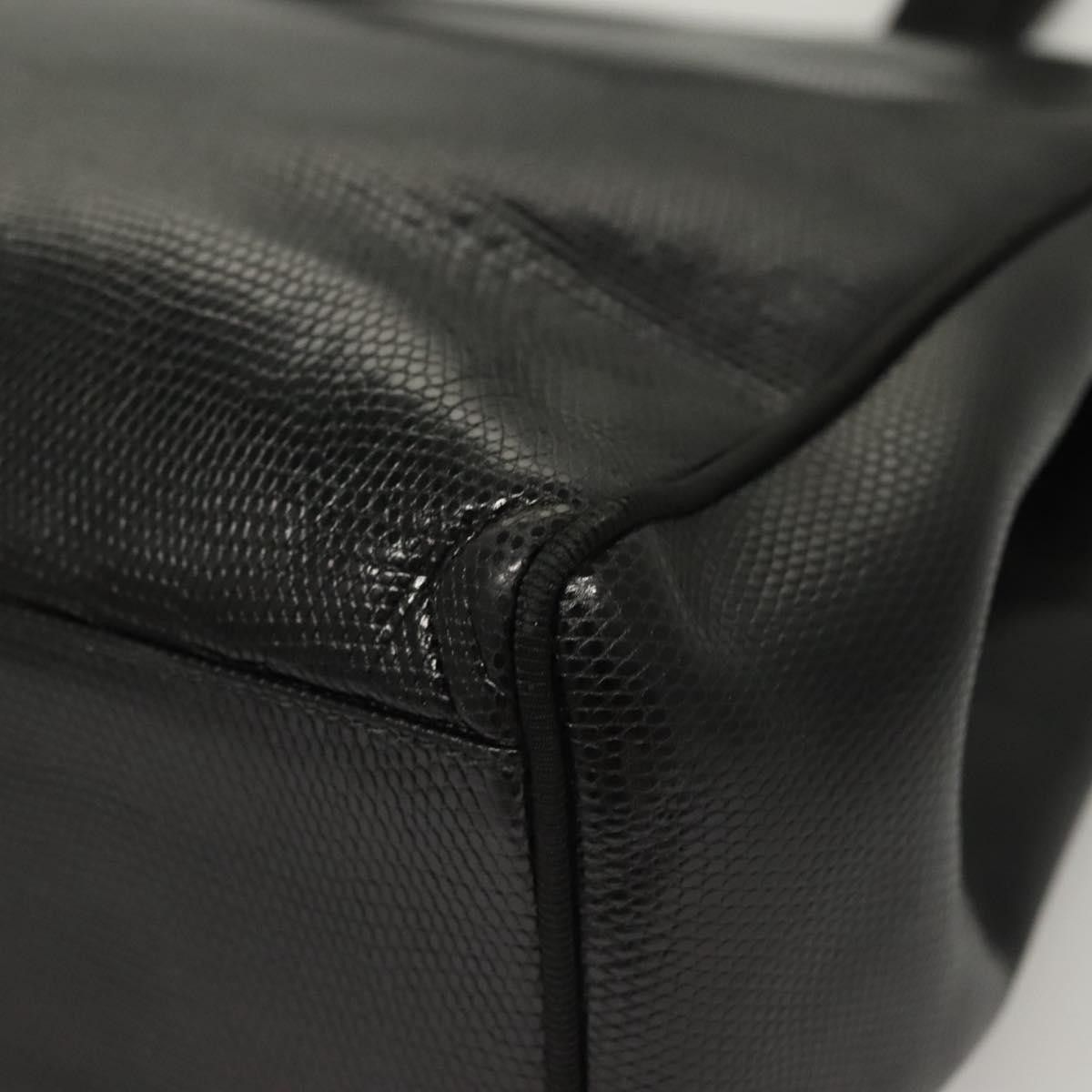 Salvatore Ferragamo Salvatore Ferragamo Vintage Vara Bow Tote Lizard Embossed Leather Size ONE SIZE - 9 Thumbnail
