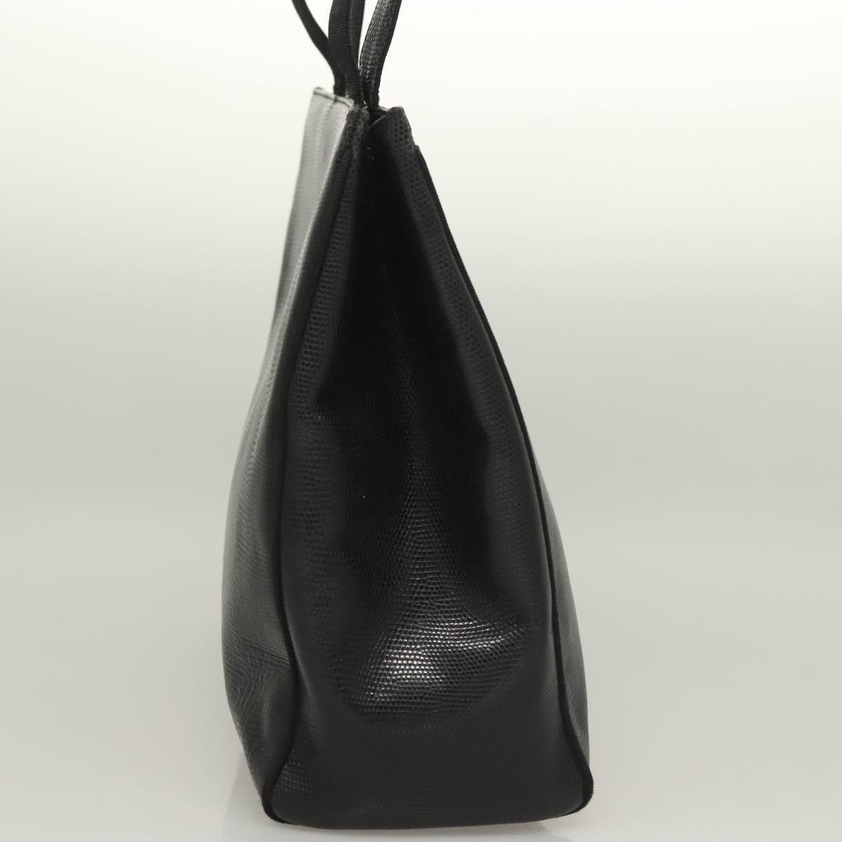 Salvatore Ferragamo Salvatore Ferragamo Vintage Vara Bow Tote Lizard Embossed Leather Size ONE SIZE - 4 Thumbnail
