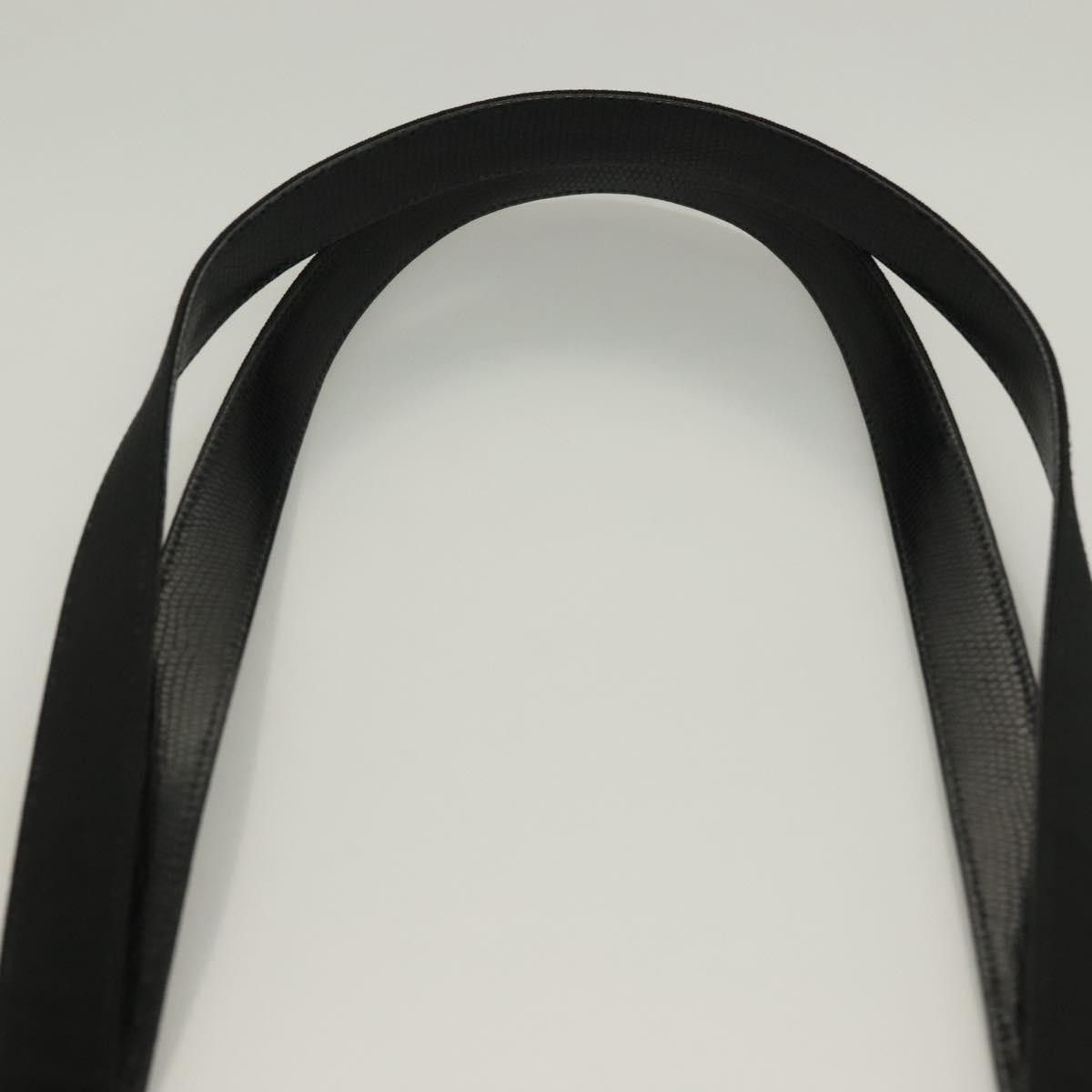 Salvatore Ferragamo Salvatore Ferragamo Vintage Vara Bow Tote Lizard Embossed Leather Size ONE SIZE - 14 Thumbnail