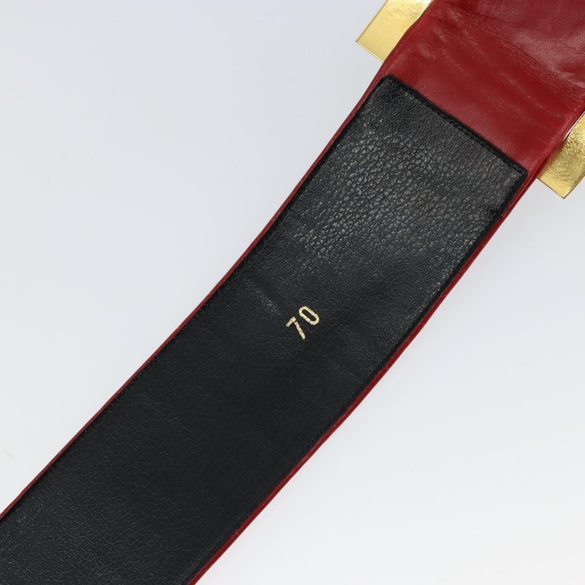 Chanel Chanel Square Buckle Belt Leather Size ONE SIZE - 7 Thumbnail