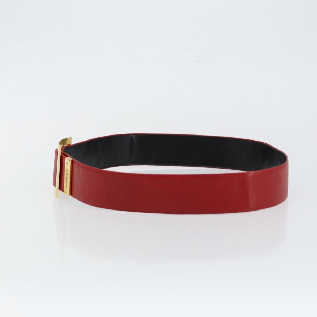 Chanel Chanel Square Buckle Belt Leather Size ONE SIZE - 10 Thumbnail