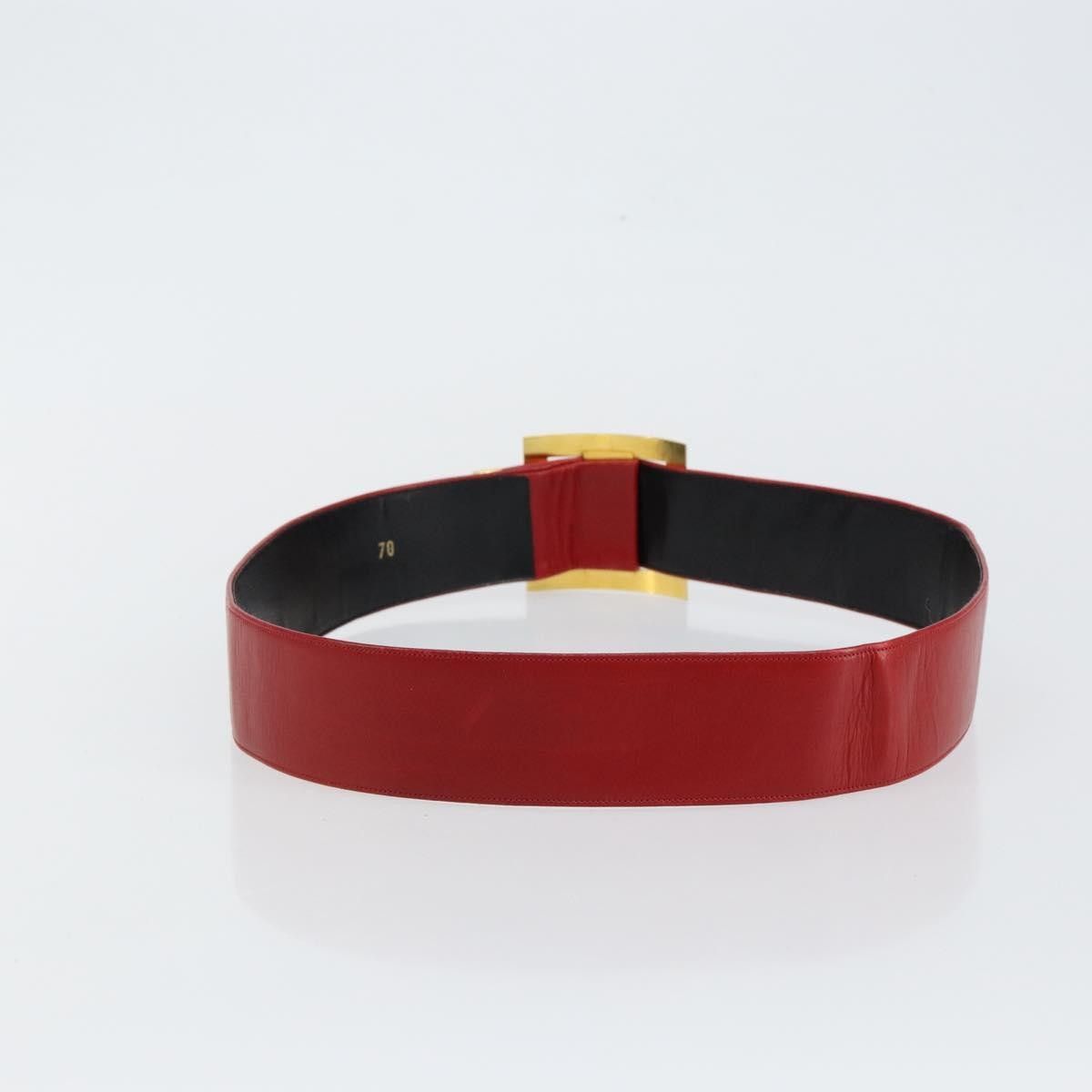 Chanel Chanel Square Buckle Belt Leather Size ONE SIZE - 2 Thumbnail