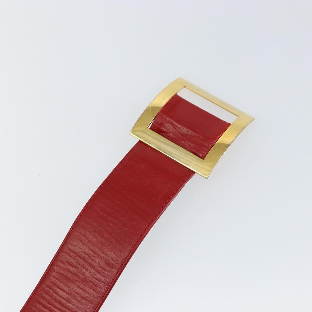 Chanel Chanel Square Buckle Belt Leather Size ONE SIZE - 4 Thumbnail