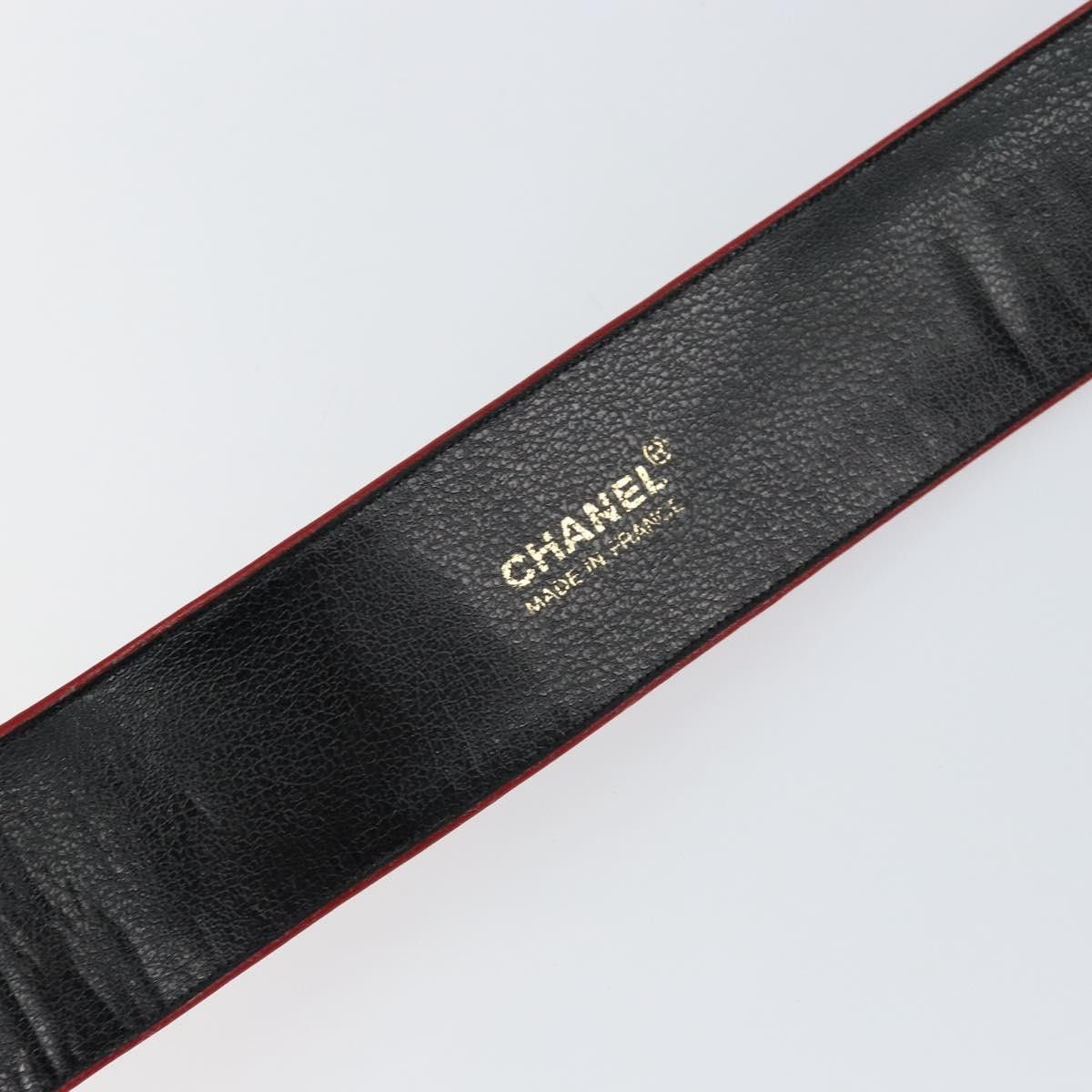 Chanel Chanel Square Buckle Belt Leather Size ONE SIZE - 6 Thumbnail