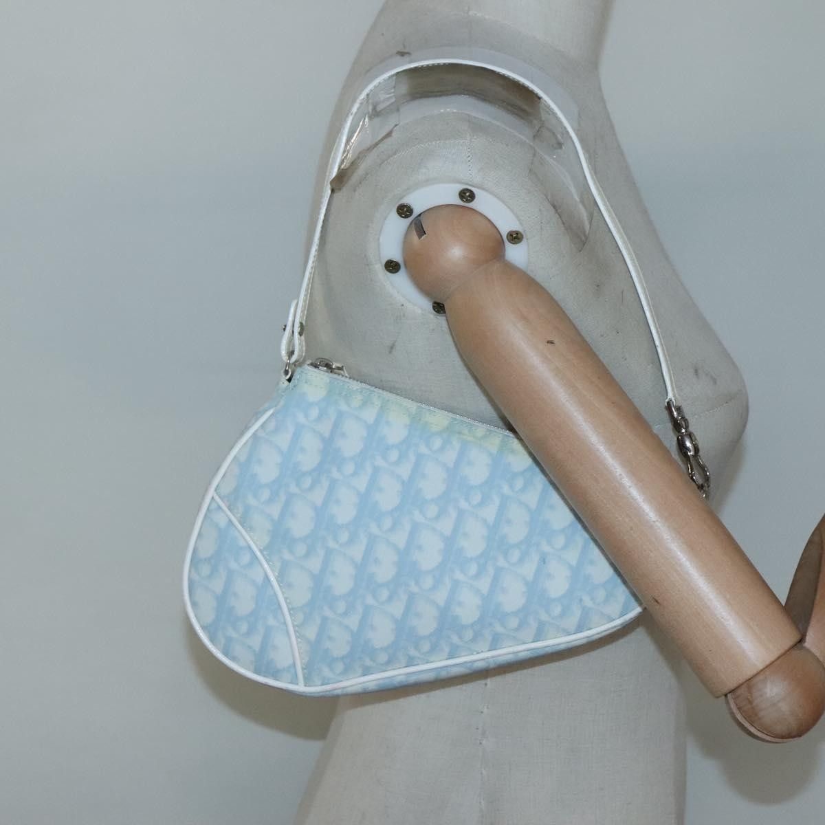 Dior Christian Dior Vintage Saddle Bag Diorissimo Canvas Size ONE SIZE - 14 Thumbnail