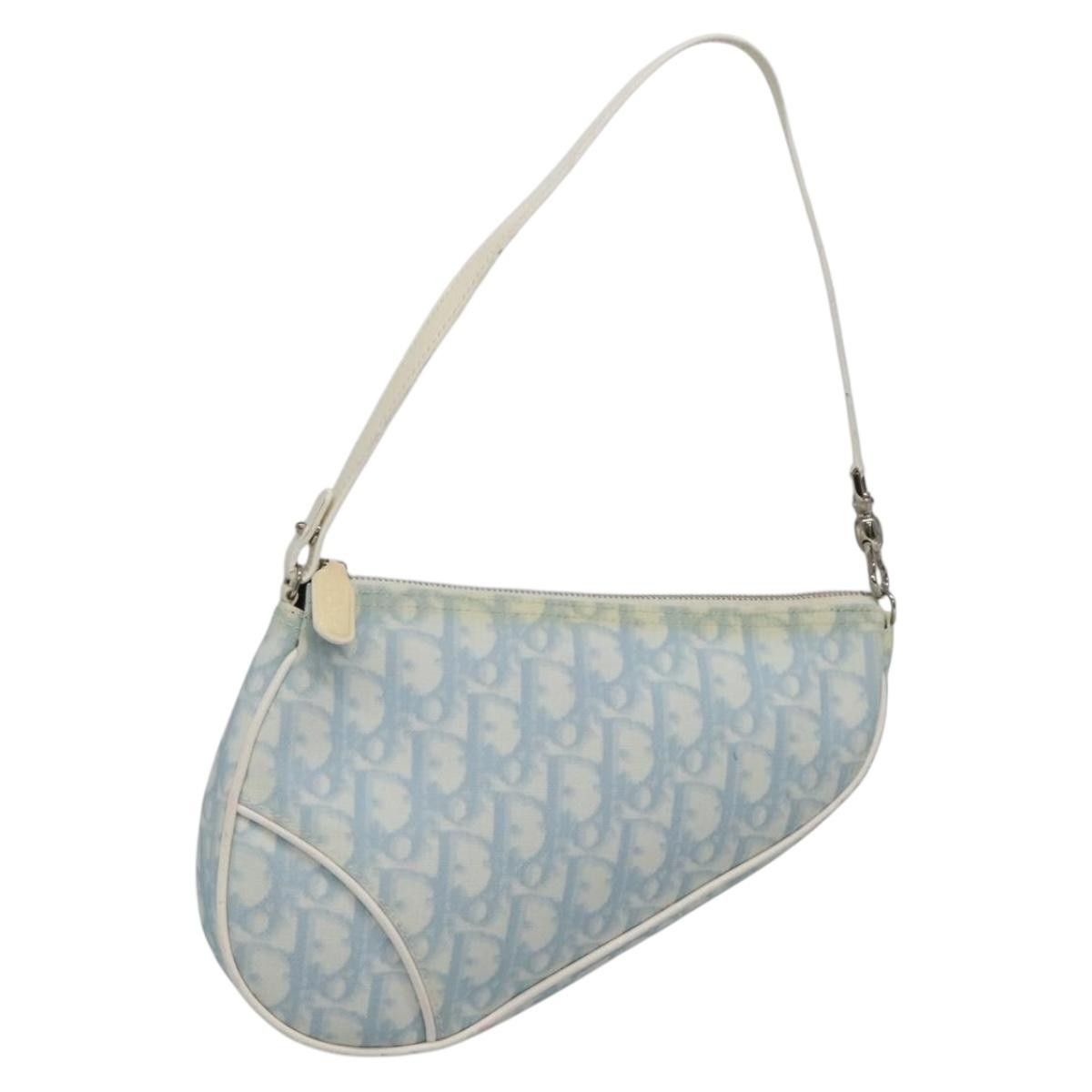 Dior Christian Dior Vintage Saddle Bag Diorissimo Canvas Size ONE SIZE - 20 Thumbnail