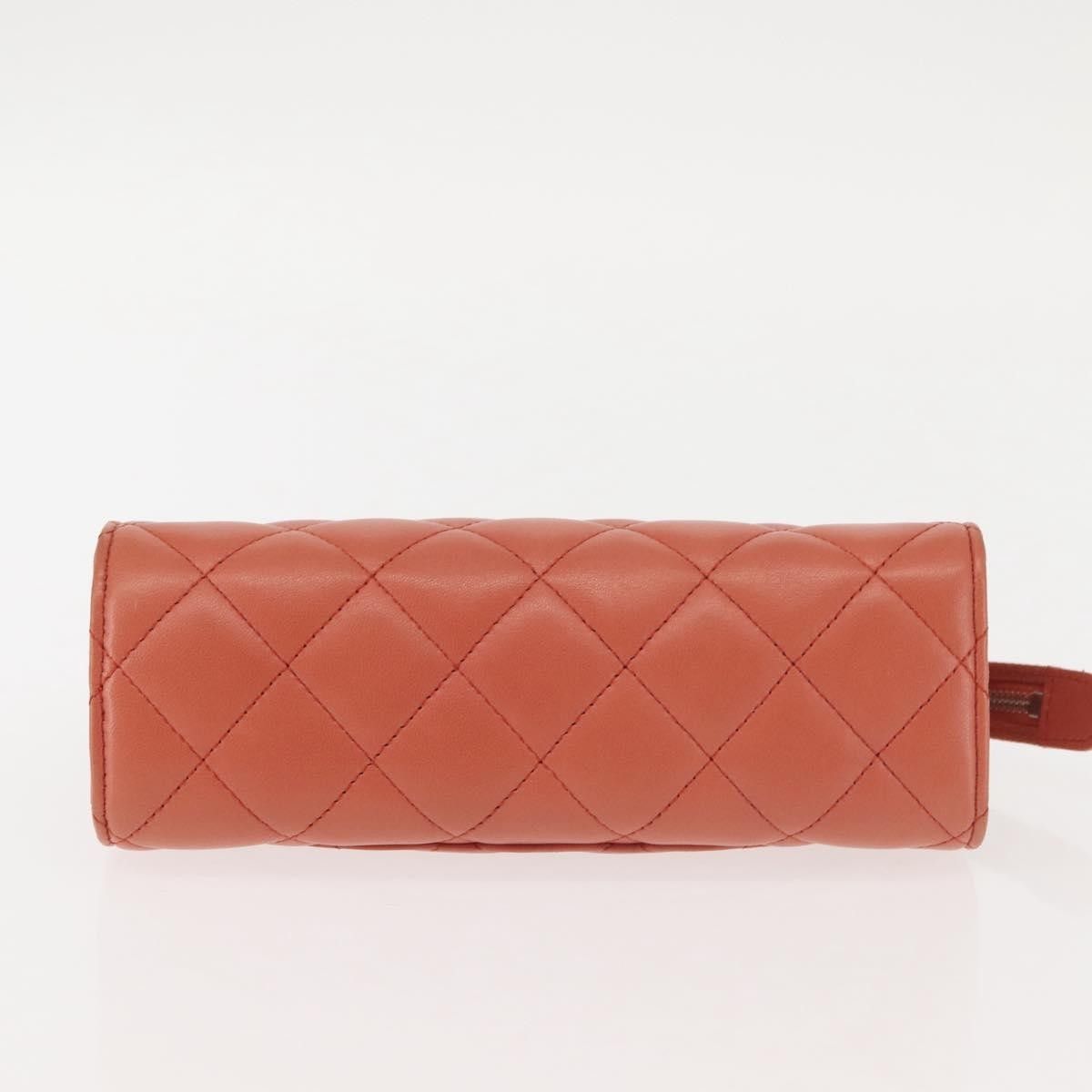Chanel Chanel Classic Double Pocket Zip Pouch Quilted Lambskin Size ONE SIZE - 15 Thumbnail