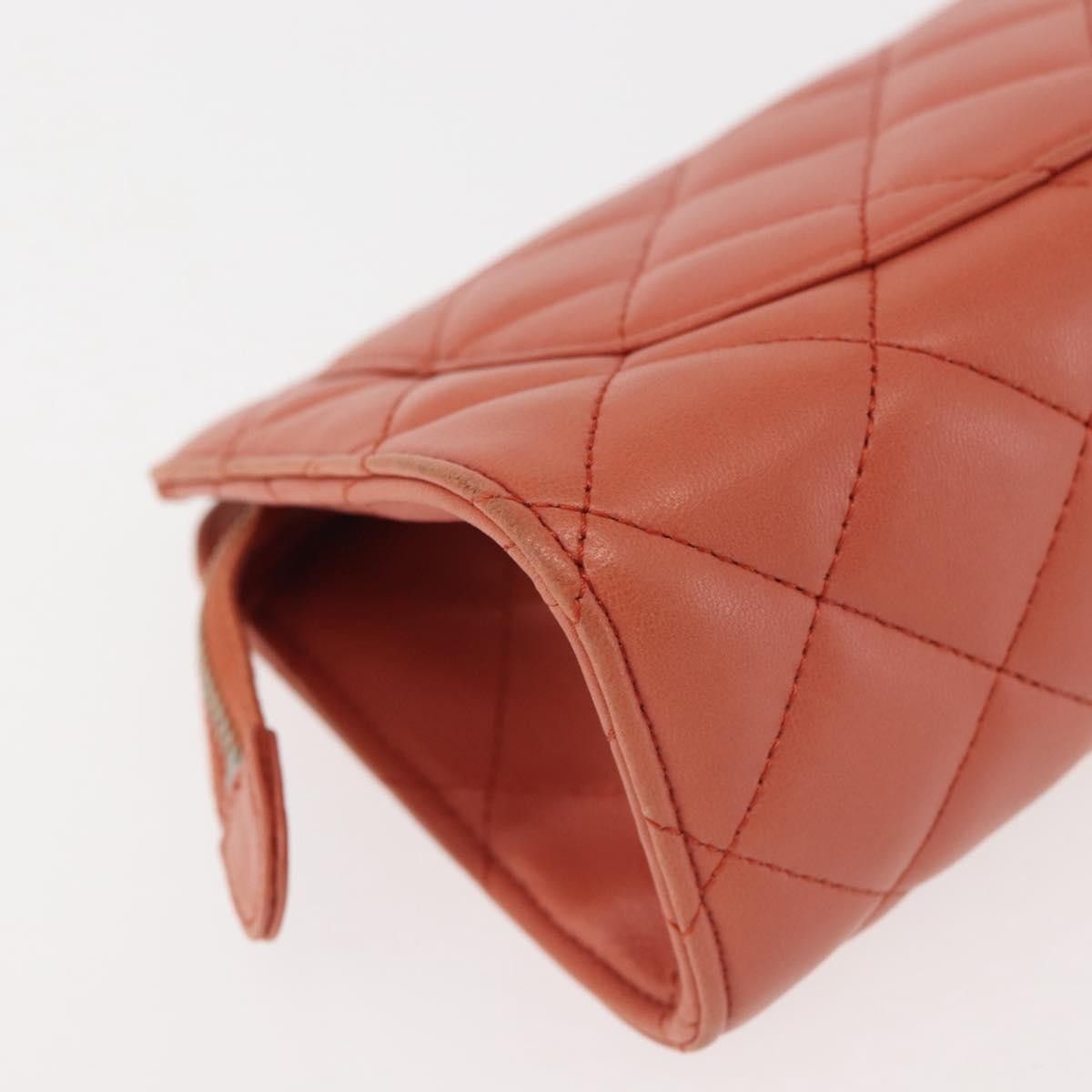 Chanel Chanel Classic Double Pocket Zip Pouch Quilted Lambskin Size ONE SIZE - 11 Thumbnail