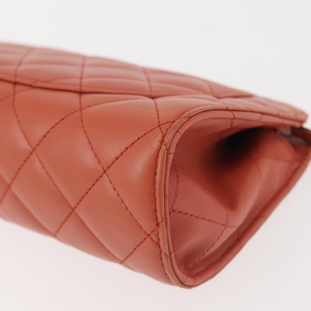 Chanel Chanel Classic Double Pocket Zip Pouch Quilted Lambskin Size ONE SIZE - 12 Thumbnail