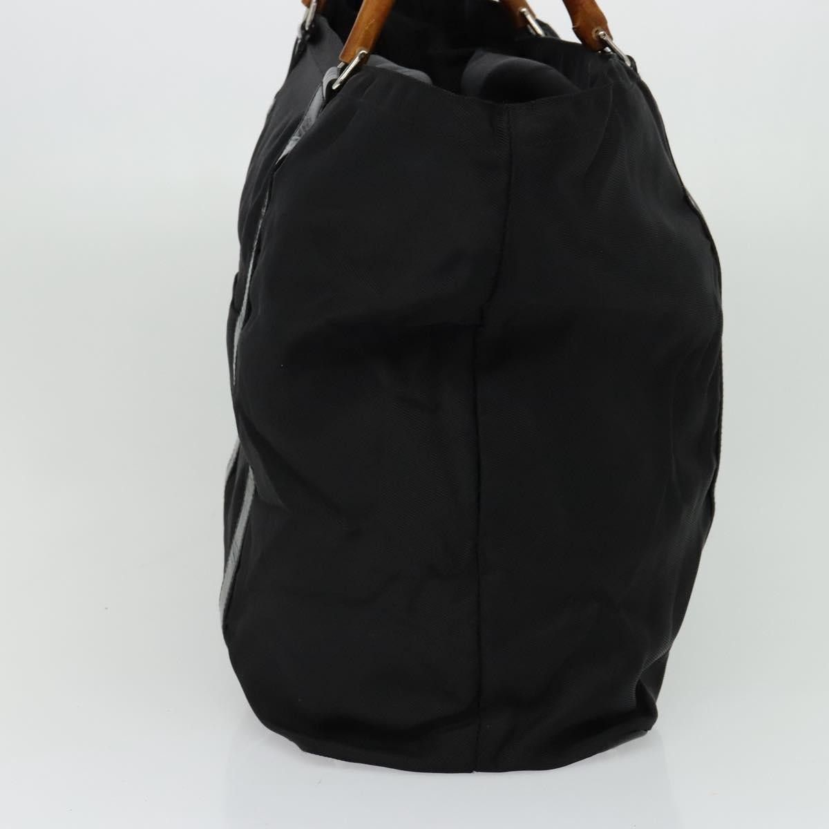 Gucci Gucci Vintage Bamboo Handle Tote Nylon Size ONE SIZE - 4 Thumbnail