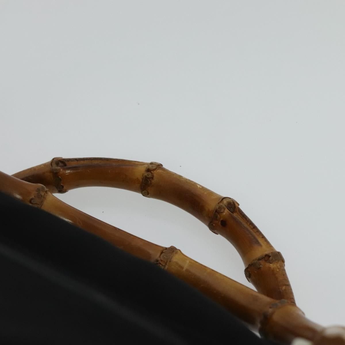 Gucci Gucci Vintage Bamboo Handle Tote Nylon Size ONE SIZE - 16 Thumbnail