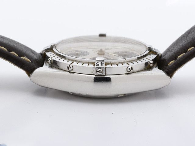 Breitling Breitling Chronomat Chronometer Automatic Watch stainless Steel Dial and leather bracelet Size ONE SIZE - 8 Thumbnail