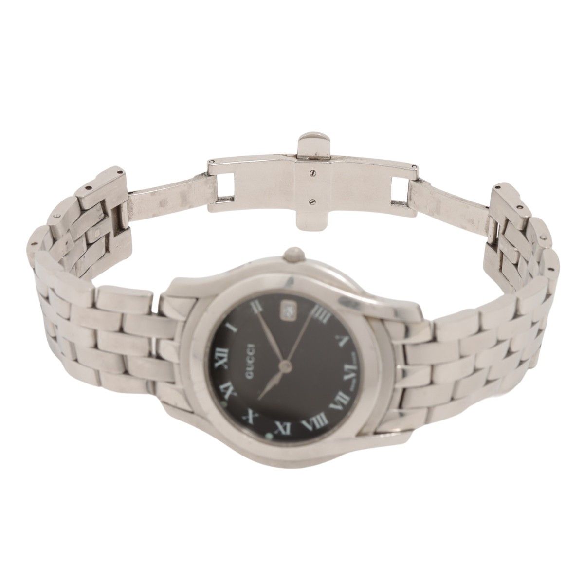 Gucci Gucci 5500 Quartz Watch Stainless Steel Size ONE SIZE - 6 Thumbnail