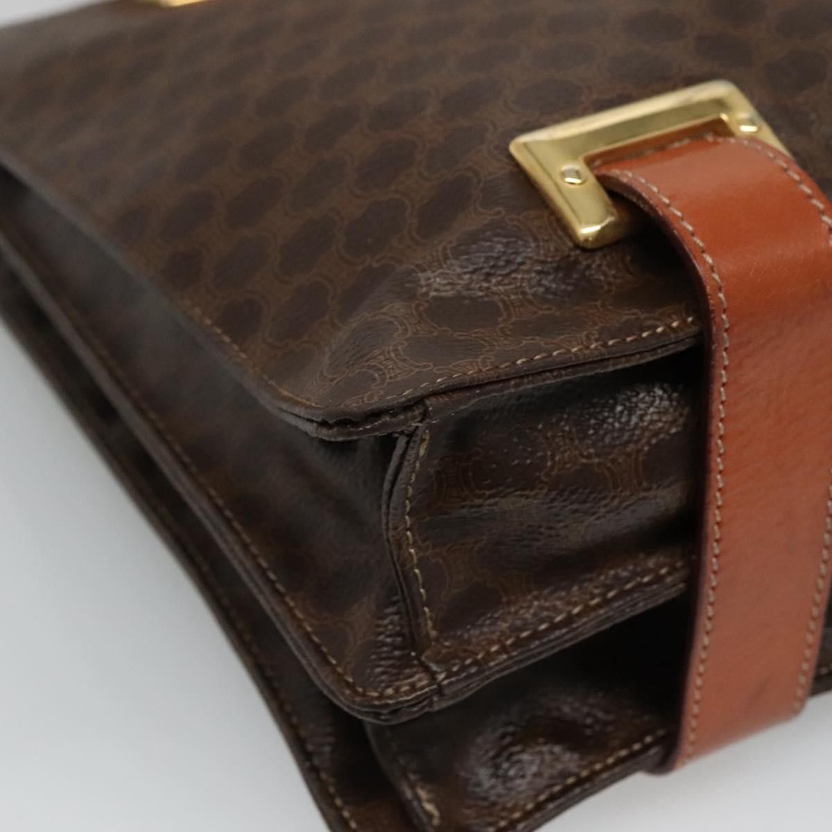 Celine Celine Macadam Shoulder Bag PVC Leather Size ONE SIZE - 9 Thumbnail