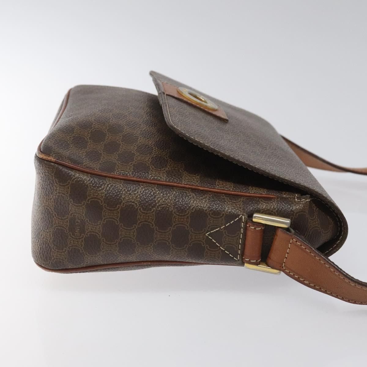 Celine Celine Vintage Macadam Shoulder Bag Canvas Size ONE SIZE - 3 Thumbnail